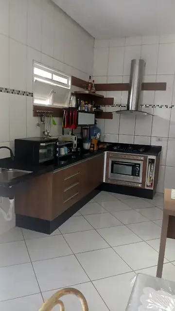 Cozinha equipada do rancho