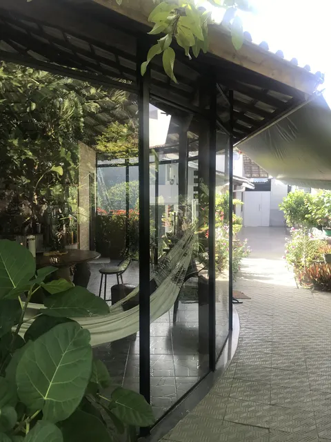 Entrada envidraçada da Suíte 04