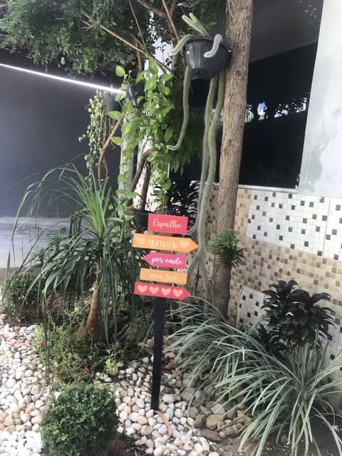Jardim ao lado da Suíte 05